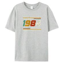 2024 nueva camiseta para hombre novedad impresionante Vintage clásico 1984 camiseta ropa de calle algodón estilo de verano camiseta hombres camisetas - 1 - Ver 9