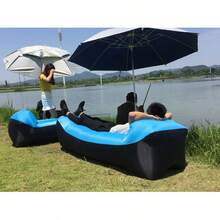 Pillow-Style Multi-Color Outdoor Inflatable Sofa That Quickly Inflates, Perfect For Outdoor Picnics And Lazy Days. Air Sofa. - With Pillow - View 9
