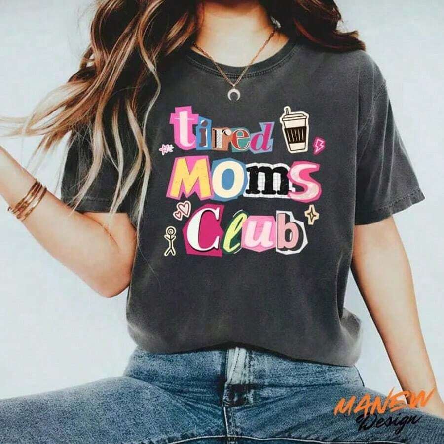 Camiseta Vintage Lavada Unisex Club, Algodón Lavado Unisex, Estilo Vintage, Camiseta Solo para Miembros, Camiseta Retro Sarcástica - Negro 8 - Ver 1