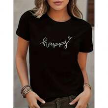 Women T-Shirts - Black - View 1