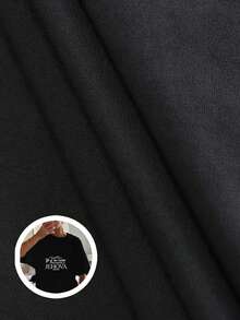 1 Women's Blouse, Beautiful Blouses For Women, Women's Clothing Sets, My House And I Will Serve The Lord, 180G T-Shirt In Black And White With Religious Print, High Quality, Round Neck, Basic Loose Fit, Breathable, Versatile, Machine Washable, Comfortable, Size S ~ 3XL, Daily, Casual, Sporty, Summer Essential. - 黑色 - 查看 7