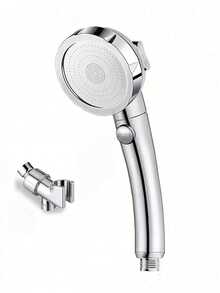 1 Juego de ducha de mano de alta presión con interruptor de pausa y 3 modos de rociado, desmontable para ducha de camping, soporte ajustable y manguera, adecuado para accesorios y suministros de baño, solo para uso en la ducha o bañera - astilla-1pc - Ver 17