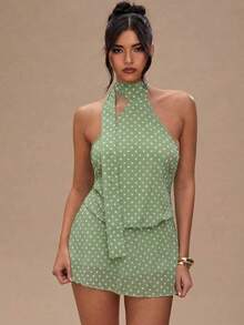 Women Tops - Mint Green - View 7