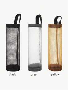 1 pieza Dispensador de bolsas de plástico, adecuado para el hogar, la cocina, fiestas de playa de verano, alimentos, camping, decoración de habitaciones, accesorios de cocina, almacenamiento montado en la pared - Múltiples estilos - Ver 11