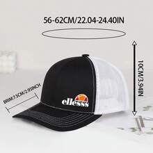 Men Baseball Cap - Black Blue - View 2