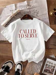 Camisa con estilo cristiano, regalo de ropa cristiana para la madrina, ropa urbana cristiana cómoda, estética francesa camisetas para mujer - Estilo - Ver 4