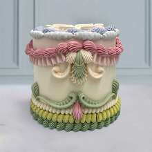 European Style Embossed Decorative DIY Handmade Candle Plaster Resin Mold - Relief - View 4