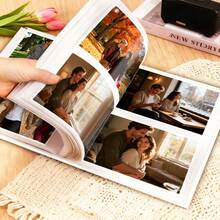 1 buah Album Foto Premium, Gaya Sisipan 6 Inci, 200 Kantong, Kapasitas Ekstra Besar, Album Pernikahan Keluarga Muat 200 Foto Horizontal & Vertikal, Tersedia Berbagai Warna, Hadiah Hari Valentine - 1PC - View 5