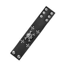 1pc Men's Skull Punk Bracelet, Punk Style Daily Accessory, Gift - Black - View 7
