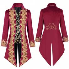 Cosplay Clothing - Lace Tuxedo Style 2 Black - View 3