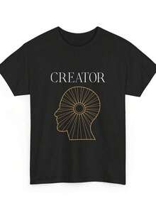 Camiseta UK Abstract Creator |     Camiseta Deportiva con Gráficos de Líneas Geométricas Doradas |   Intelligence Creativity Imagination Vision Gift,ropa de mujer,blusas bonitas,blusas para dama casuales, mujer premium,rosa,,,playa, mujer premium,,tropicoqueta karol,vestidos elegantes para fiesta>noche,galilea montijo,poeselle mujer,sueter,palazzo, BBE8 - Negro - Ver 7