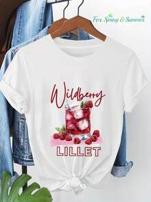 Dam-T-shirts - Vitt - Visa 2