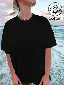 Women T-Shirts - Black - View 6