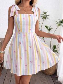 Women Midi Dresses - 多色 3 - 查看 7