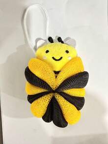 1pc Baby Bath Sponge, 2-In-1 Soft Scrub Sponge, Anti-Slip Baby Bath Glove, Thick Hanging Design, Soft & Non-Shedding Bath Sponge, 2-In-1 Double-Sided Baby Bath Towel - Multicolor - View 8