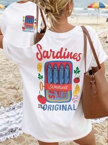 Women T-Shirts - White - View 5
