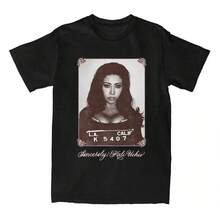 Men's Cotton T-Shirt,  Candid Photo T-Shirt, Harajuku Y2k Casual Crew Neck Short Sleeve T-Shirt, Unisex - 2 - 查看 2