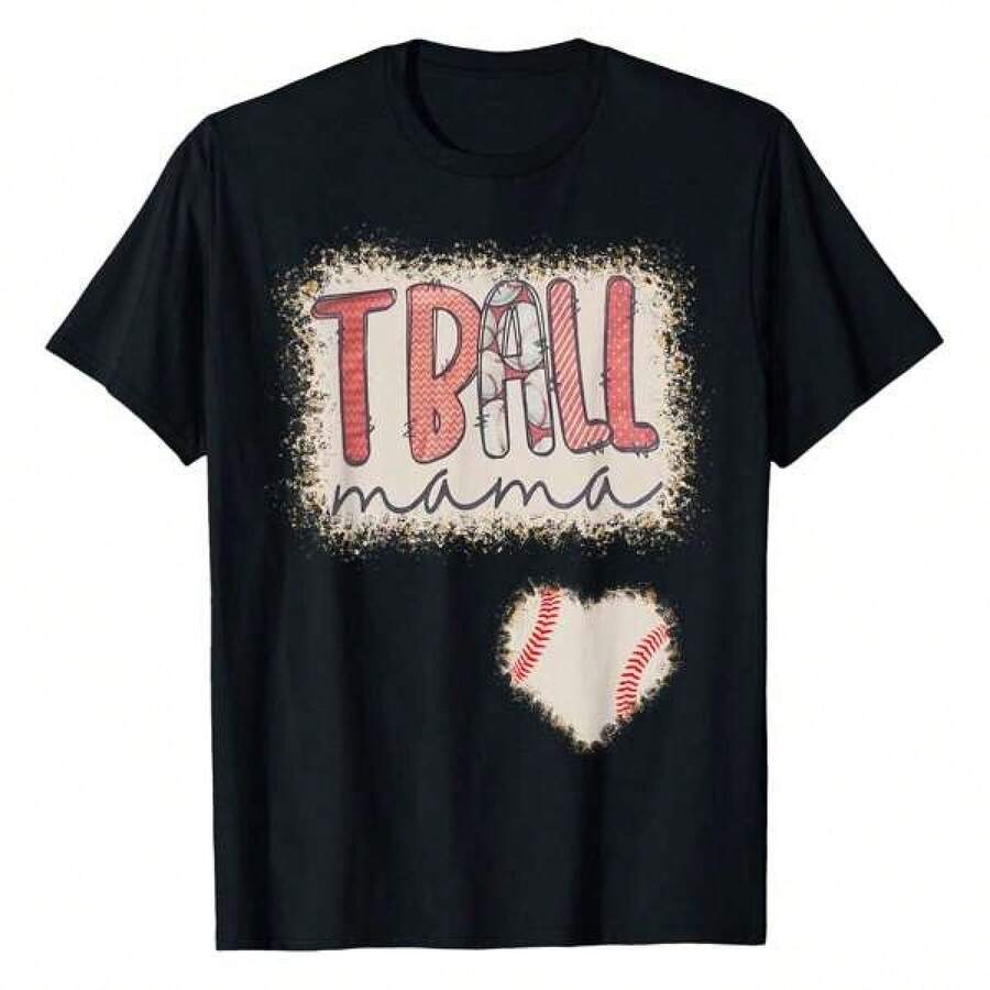 Dam-T-shirts - Svart - Visa 1