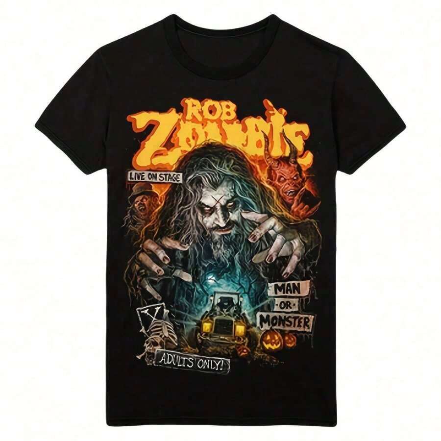's Inverted Black T-Shirt, - Multicolor - View 1