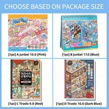 31 Pages Mini Scene Sticker Book, Cute 3D DIY Stackable Stickers, 10 Scenes (Cake Shop, Ceramic Shop, Post Office, Bookstore), Suitable For Diary, Planner, Crafts - One Size Fits All 1 - View 11