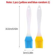 1/3/5/10 pièces Pinceau de bâtonnage en silicone détachable, pinceau à huile résistant à la chaleur avec tête amovible, facile à nettoyer, pour barbecue, cuisson, cuisine, friteuse à air, camping et pique-nique - A - Voir 12