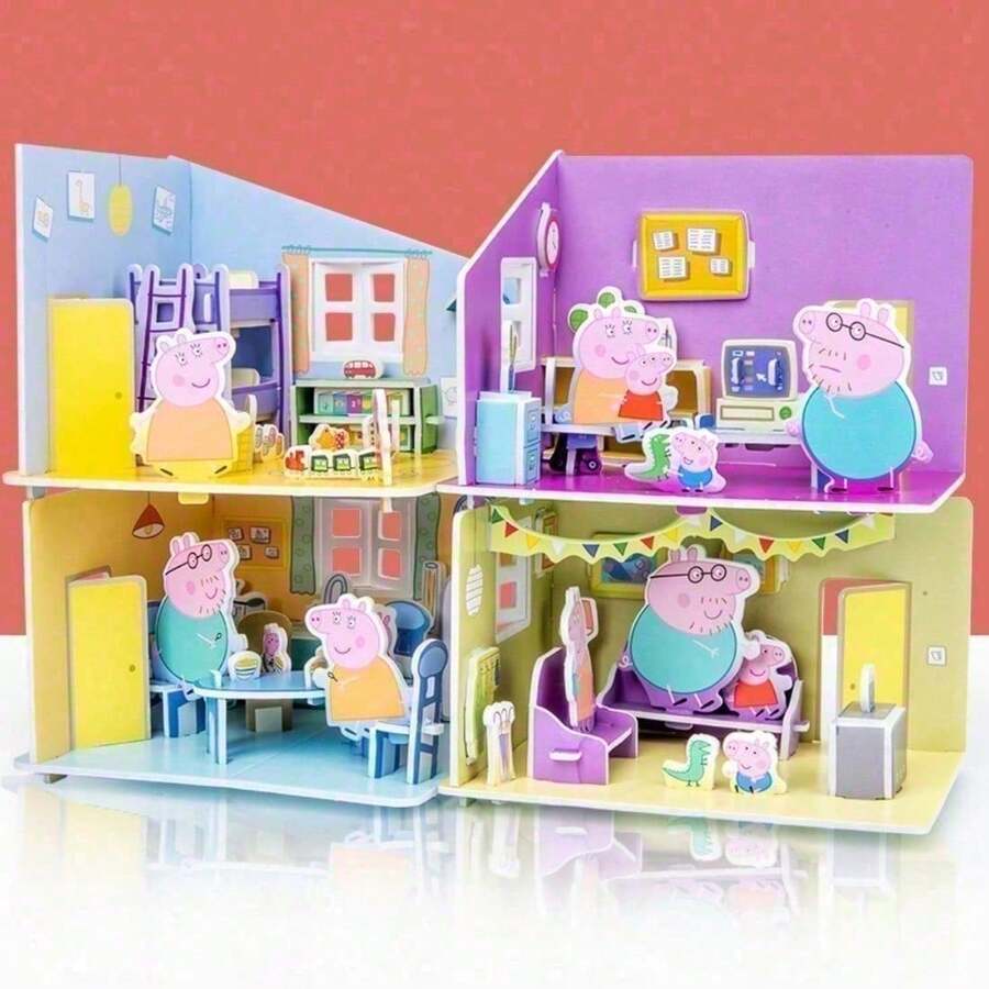 Peppa Pig 3D Fun And Creative Puzzle Suitable As A Birthday Gift - 1 - View 1