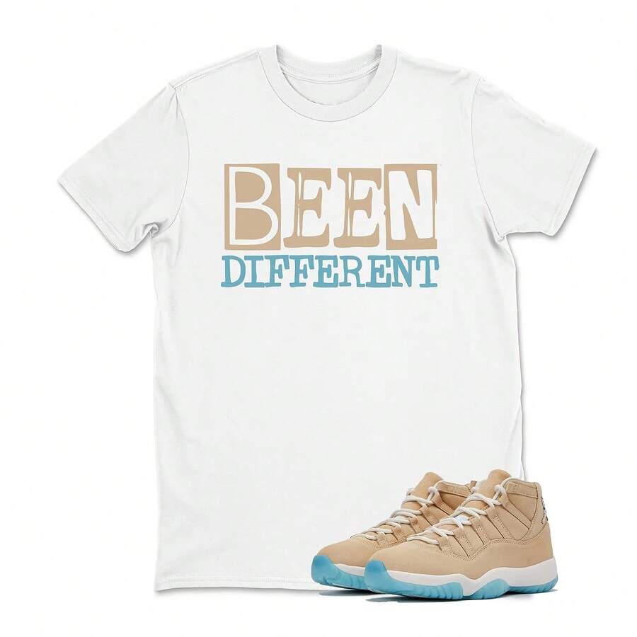 Camisetas deportivas a juego con el 11 H Town - Camiseta deportiva Been Different, camiseta unisex a juego con zapatillas - forma - Ver 1