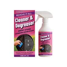 Grill Cleaner & Degreaser, Heavy Duty Stubborn Grease & Burnt Stain Remover, Fast Acting No-Scrub Formula For BBQ Grills, Ovens, Stovetops & Cookware - 120毫升 - 查看 5