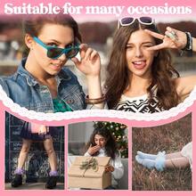 4 Pairs Women Big Ruffle Socks, Cute Classic Double Lace Frilly Cotton Dress Sock For Ladies - 白色 - 查看 3