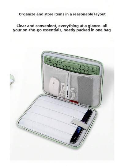 Sleeve, Tablet Bag, Laptop Bag, Inner Pouch, Handheld Storage Bag, Suitable For Business, Office, Travel, Lightweight, Portable, VFYI