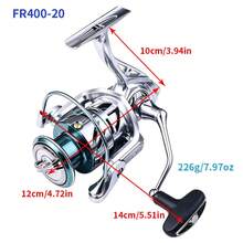 Máy câu cá HENGJIA ổ bi kim loại, tải trọng 2000 3000 4000 5000 6000 6KG, lực kéo mạnh mẽ, dùng được cả nước mặn và nước ngọt. - Nhiều màu - Xem 13