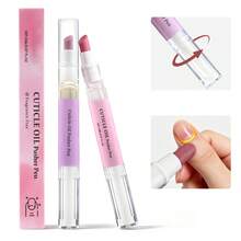 1pc 2ml Nail Care Push Pen, 2-In-1 Portable Manicure Tool, Salon-Quality Nail Grooming - Exfoliating Oil Pen 2ml - View 1