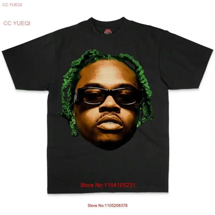 gunna T S1Hirt ARTIST RARE vintage WaS1Hed homme graphic Uni S1oft S1Lightly Stretched faS1Hion Comfortable designer clothes.220G man Al1 godn spine, 220G A1DA for stability. The styling A1DA1 is suitable for all identities, both male and female. Fabric S 1 fabric C 1ality, practical in any combination A1JE, soft to the touch but designed for permanence. Fresh blouses, fall suits, VaC1Actions, Mexican themed, 2026 World Cup themed dresses - Negro - Ver 1
