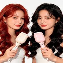 Portable Kitten Hair Curler Ceramic Pink/Cream Pro - 彩色 - 查看 6