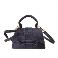 Retro Plaid Mini Handbag, Multiple Colors Available, Crossbody Bag, Sweet & Cool Style Versatile Small Square Bag - Multicolor - View 12