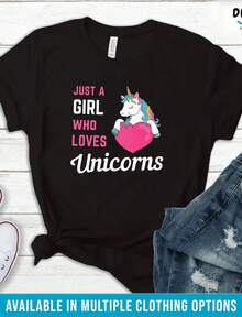 1 Unicorn Nurse T-Shirt, RN T-Shirts, Gifts For Nurses, Unicorn Nurse T-Shirt, Registered Nurse T-Shirt, Unicorn Art, 180g 100% Cotton - 黑色 6 - 查看 12
