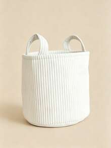1pc Baby Room Storage Basket, Cotton Rope Basket, Portable, For Baby Clothes & Toys Storage - Multicolor - View 7