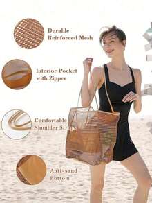 Women Top Handle Bags - Brown - View 6