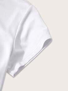 Nueva Camiseta de Verano para Mujer, Linda y Animada, Estilo Acuarela Schnauzer, Manga Corta, Estilo Casual Diario, Moda Vintage, Estilo Deportivo Casual de Primavera Verano, Camiseta de Manga Corta con Cuello Redondo, Cómoda y Suave, Estilo Deportivo para Vacaciones. - Blanco - Ver 5