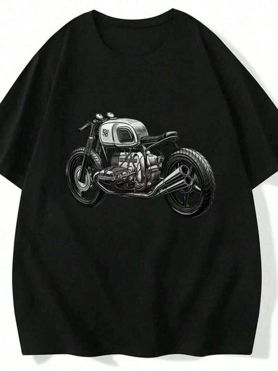 2026 New Hip-Hop World Tour T-Shirt Pure Cotton B-Billie Top Round Neck Short Sleeve Eilish Women's Photos And Text Gender-Free. - 黑色 20 - 查看 1