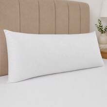 Giant Hypoallergenic Body Pillow With Zipper 1.35m X 40cm 300 Thread Count Silicone Fiber Xuxão - 彩色 - 查看 2