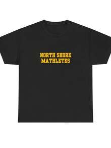 Camiseta North Shore Mathletes - Negro - Ver 6