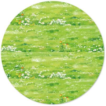  60mm X 2m Grassland Floral Washi Tape, Fresh Pastoral Style Decorative Tape Suitable For Scrapbooking, Albums, Notebooks, Laptops, Cups, Luggage, Guitars, Pencil Cases, DIY, Student Gifts, Birthday Presents, Cards And Envelopes, Decorative Stickers, School Supplies, Vibrant Colors, Perfect Sticker