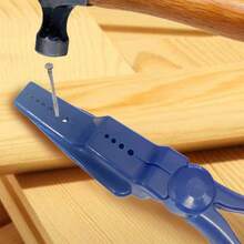 3pcs Nail Assist Tool Set, Concrete Nail Safety Cover, Nail Holder, Hammer Protector, Nail Tools, Portable Tool Pliers. Nail Fixing Tools, Safety Hand Protection Tools. Manual Tools. - Multicolor - View 7