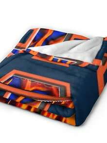 Auburn Merch Tigers Throw Blanket Warm Blankets Breathable Air Conditioner Blanket For Car Classic Outdoor Blankets For Picnic For All Season - 黑色 - 查看 7