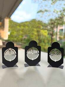 Metal Rotating Target, Target Little Target, Arrow Target, Can Rotate, Training Target Shooting Target, Iron Material, Suitable For Training, Slingshot Training Shooting Tactical Competition Rebound Wind Chime Target (Randomly Sent) - Multicolor - View 2