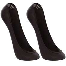 Kit Of 2 Lupo Basic Seamless Slipper Socks With Silicone 03287-088 - 黑色 - 查看 6