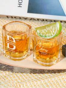 Ly rượu whisky mini khắc tên theo yêu cầu, quà tặng phù rể tùy chỉnh, ly khắc laser, ly rượu whisky cho tiệc cưới, quà tặng đám cưới, quà tặng cho phù rể. - nhiều màu - Xem 2