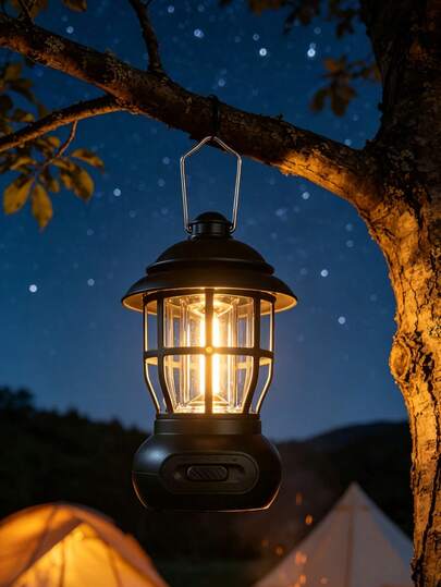 Thích hợp cho đám cưới, Halloween, Giáng sinh và trang trí ban đêm, đèn LED cắm trại ngoài trời, đèn sạc USB di động, đèn LED kiểu cổ điển, đèn lều cắm trại, đèn cầm tay, đèn câu cá.