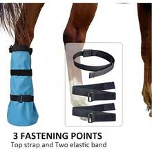 1pc Leak-Proof, Submersible, Adjustable, Foldable Horseshoe Therapy Bag - Multicolor - View 1